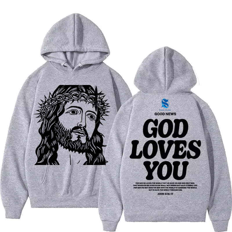 Salome hoodie celebrating God's love