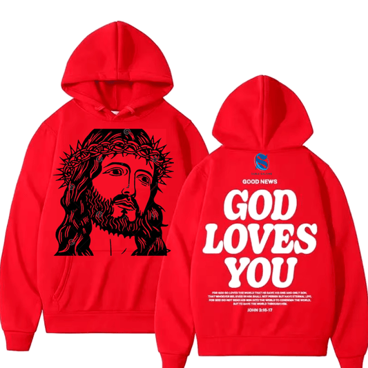 Salome hoodie celebrating God's love