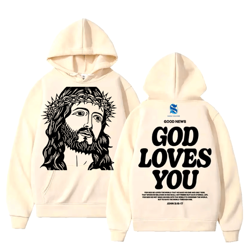 Salome hoodie celebrating God's love