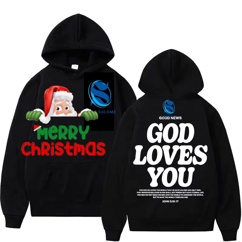 Salome hoodie celebrating God's love